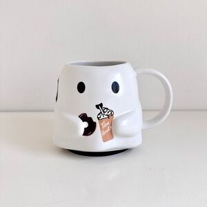 Tim Hortons 2025 Halloween Ghost Mug ~ Colour Changing Donut & Tim Bit Bats